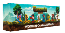 Terraria: Woodden Character Pack