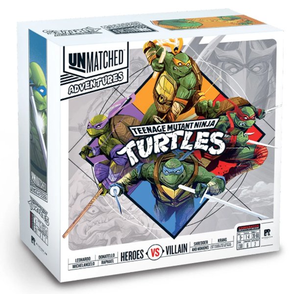 Unmatched Adventures TMNT Porrtada Unmatched Adventures TMNT Portada