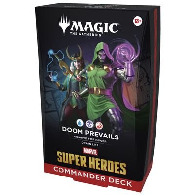 MTG MARVEL COMMANDER DECK INGLÉS - DOOM PREVAILS MTG MARVEL COMMANDER DECK INGLÉS - DOOM PREVAILS