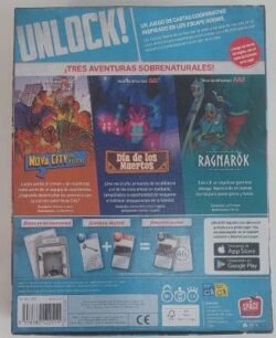 Unlock: Supernatural Trasera