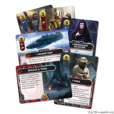 Star Wars: Deckbuilding Game Rebeldes e Imperiales Star Wars: Deckbuilding Game Rebeldes e Imperiales