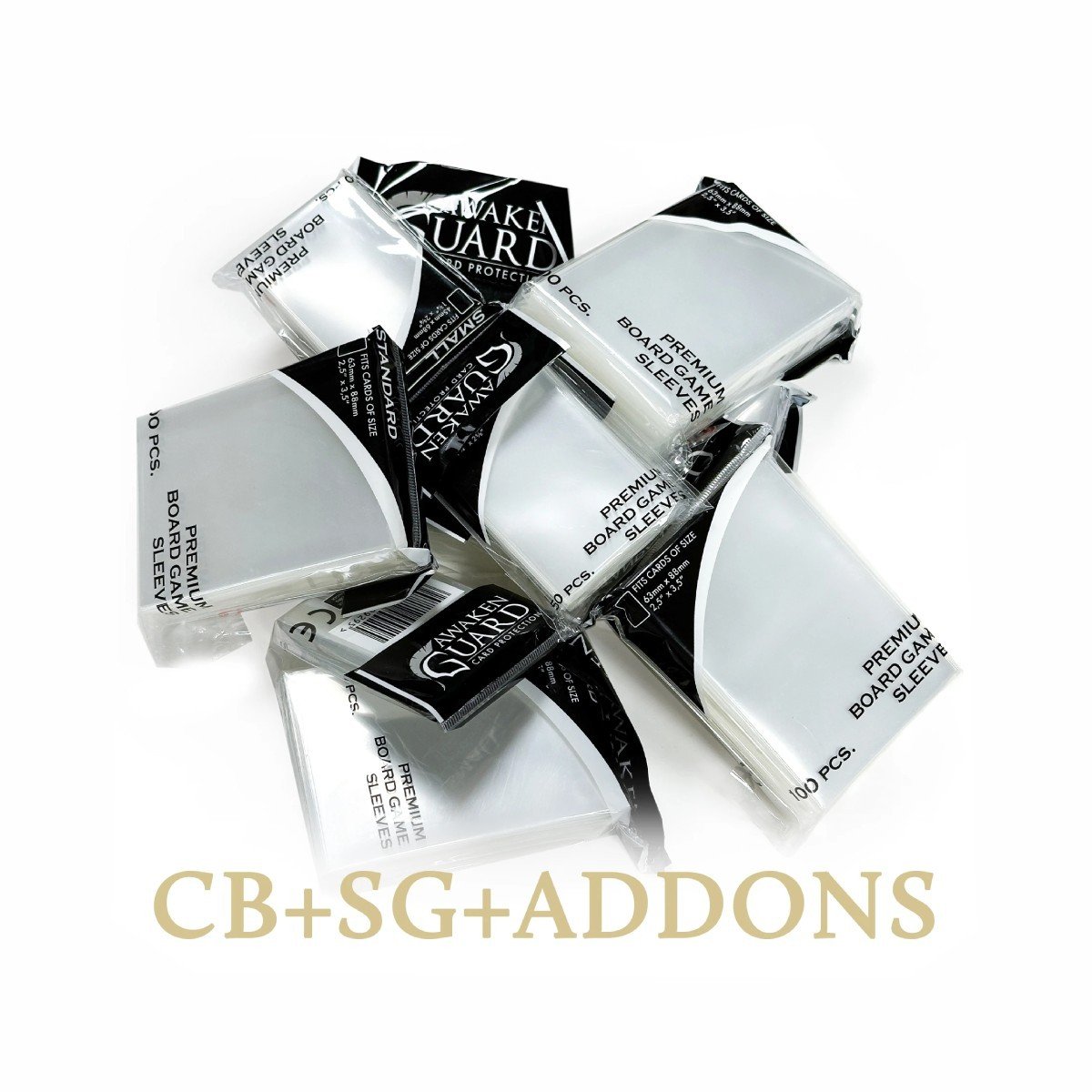 Lands of Evershade Sleeves Box bundle (CB+SG+Addons)