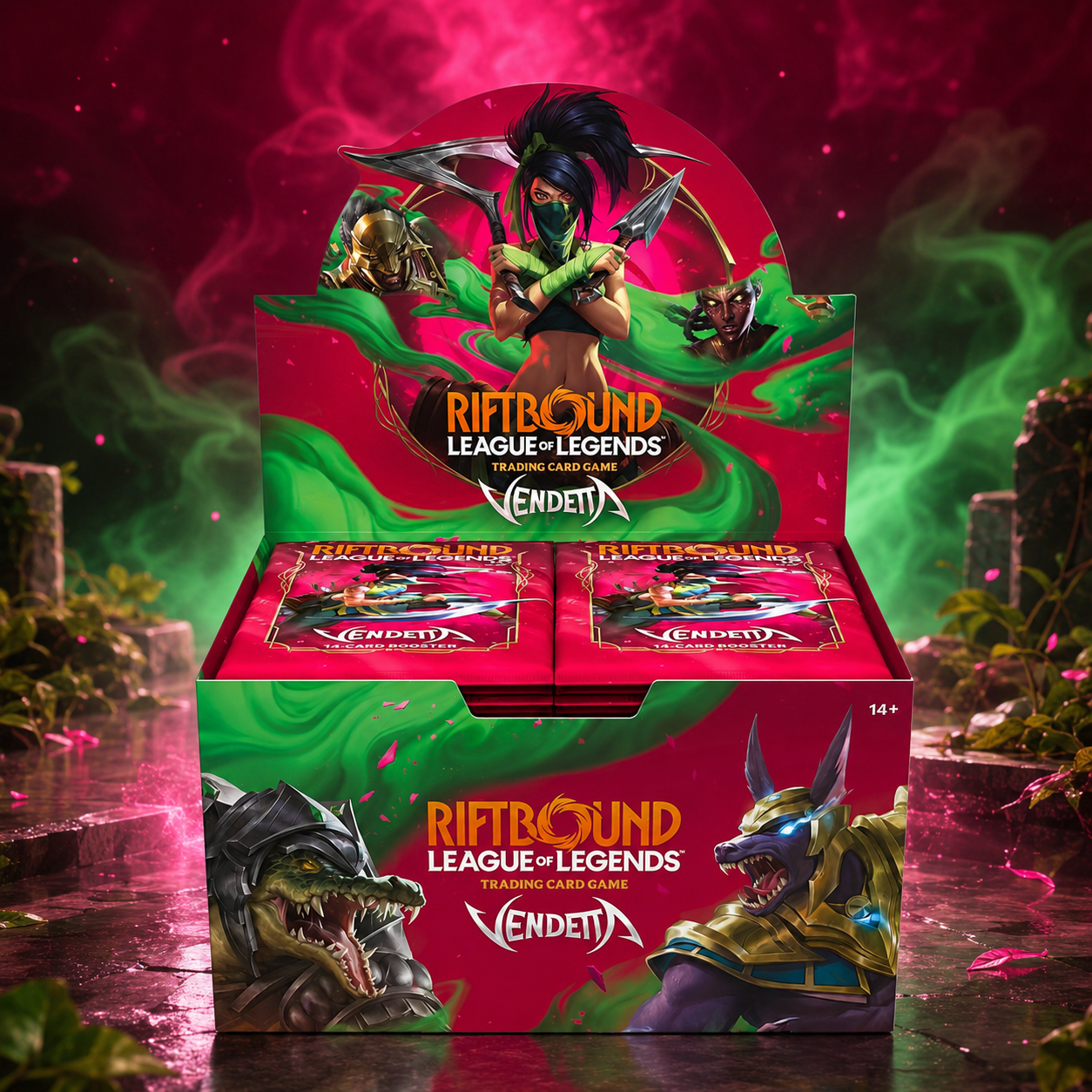 Riftbound Vendetta Booster Box Inglés | 24 Sobres
