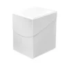 Caja de mazo Deck Box Eclipse 100 Blanco Ultra Pro.