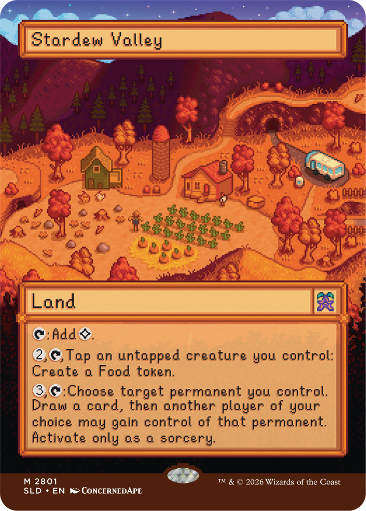 Secret Lair Drop x Stardew Valley Inglés - Magic the Gathering