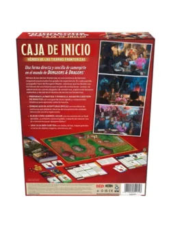 Caja de inicio Dungeons & Dragons: Héroes de las tierras fronterizas