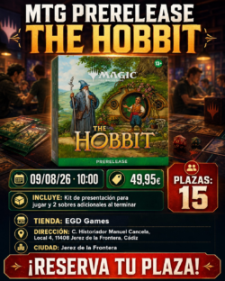 Magic The Gathering Prerelease The Hobbit 09/08/26 (Español)