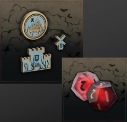 Vampire Lords – Tokens de Madera + Dados de Resina
