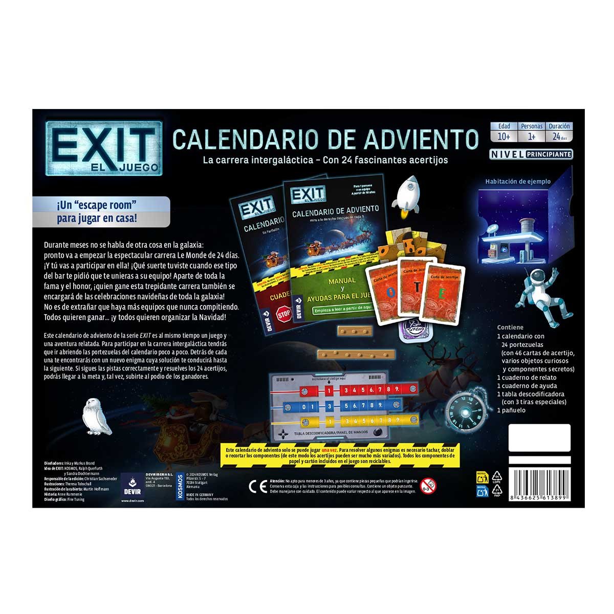 Exit Calendario de adviento: La carrera intergaláctica