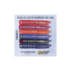 Wingspan - Packs de cartas diseñadas por fans – Conjunto 1