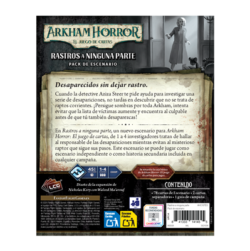 AH LCG: Rastros a ninguna parte pack de escenario