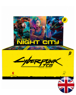 Cyberpunk TCG Booster Box (36 sobres) Welcome to Night City Beta Inglés