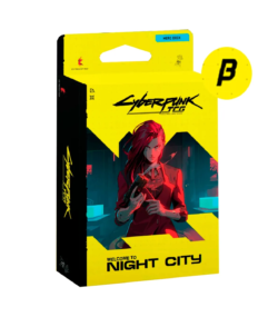 Cyberpunk TCG Starter Deck The Heist Welcome to Night City Beta Inglés