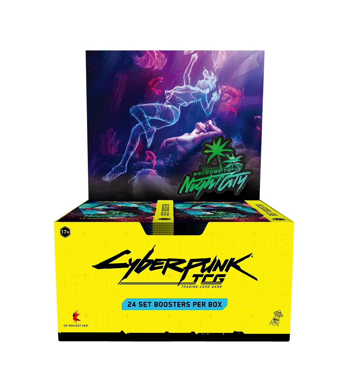 Cyberpunk TCG Booster Box (24 sobres) Welcome to Night City Inglés