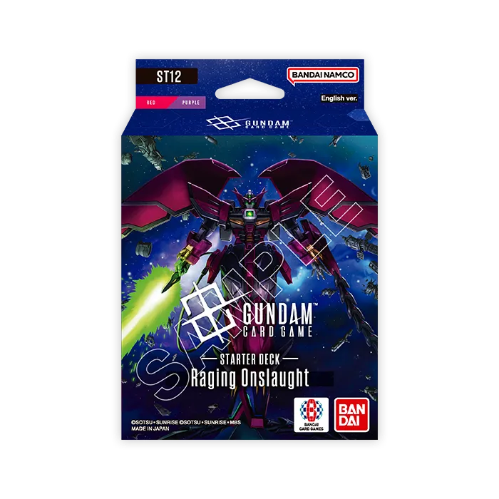 Gundam Card Game Starter Deck ST12 Raging Onslaught
