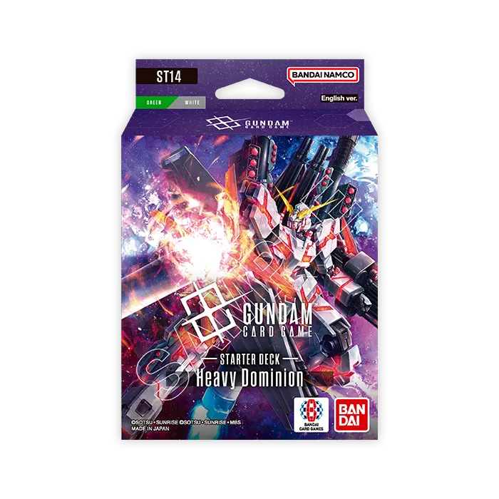 Gundam Card Game Starter Deck ST14 Heavy Dominion